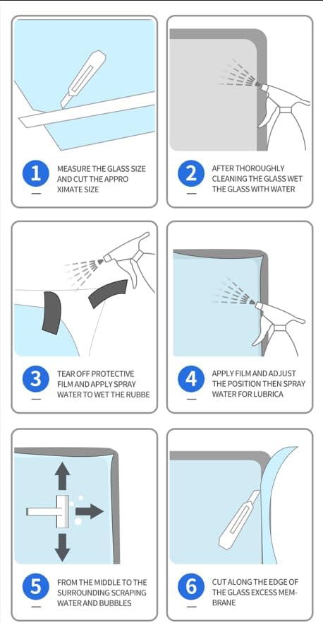 UV 99% VLT 35% Security and Safety 4 Mil Color Window Film Shatterproof Anti Shatter Tempered Glass Film for Home and Office Windows (VLT 35%, 36 in x 20 FT)