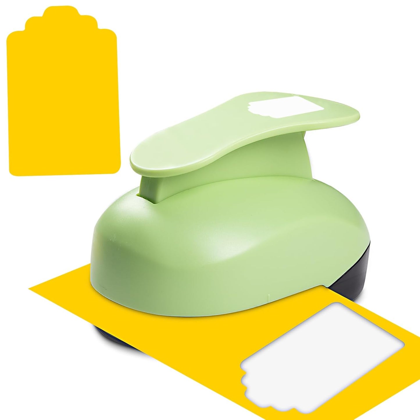 Tag Hole Punch 3 inch Tag Puncher TagCutter Tags Punches for Paper Crafts Gift Tags Punch Cutter Tag Maker TagPaper Punch