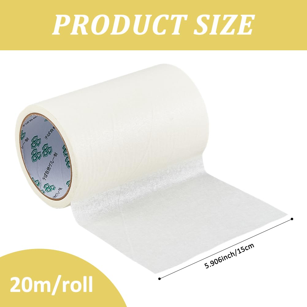 SUPERFINDINGS 20m 1Roll Masking Film, Tape Textured Paper for Painting Masking Frisket Tracing Frisket for Artists Airbrush Graphics Automotive Motorcycle