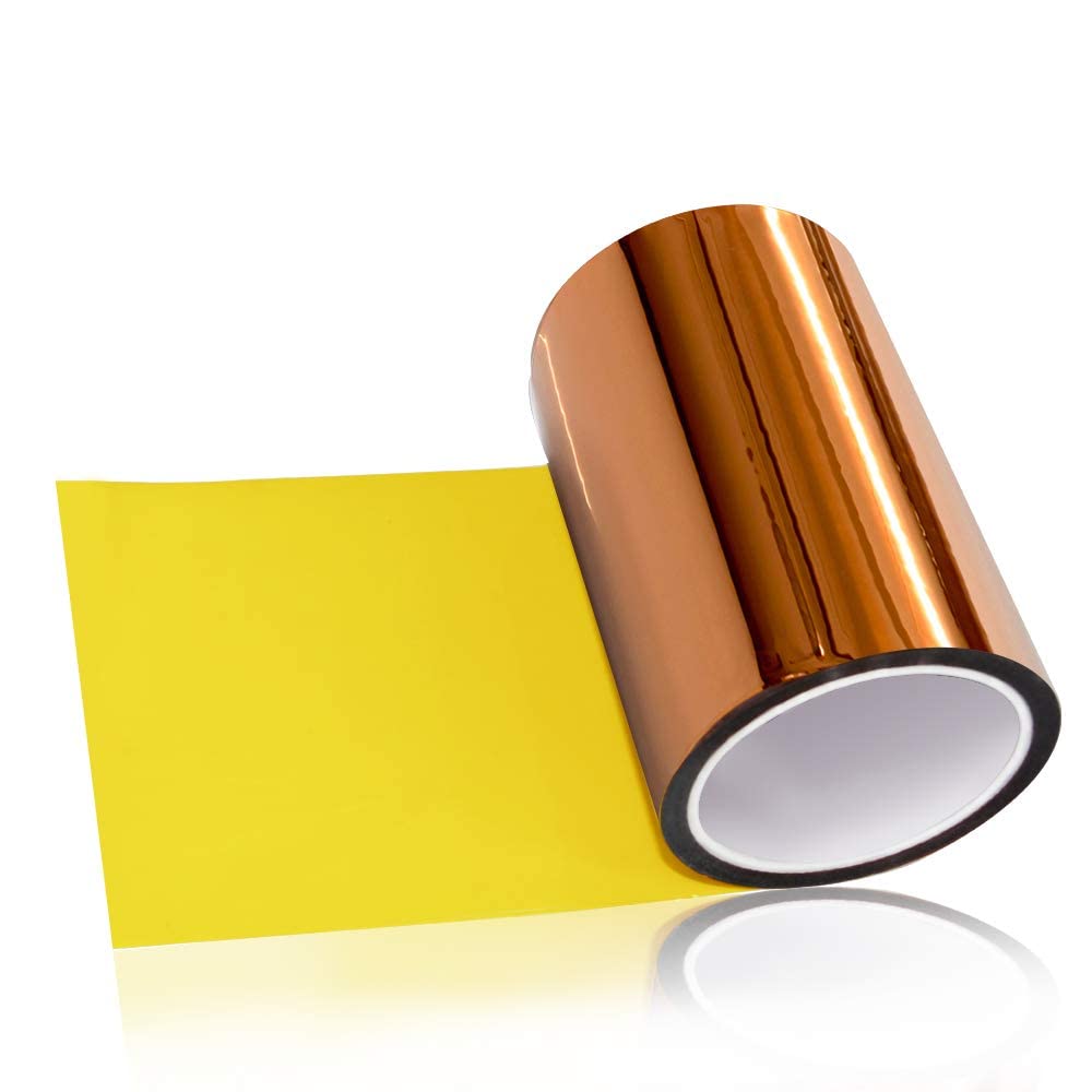 MYJOR Heat Tape, High Kapton Tape, Used to Protect CPU and 3D Printer Work Surface, PCB Circuit Board Professionals (4" x 108ft-1)