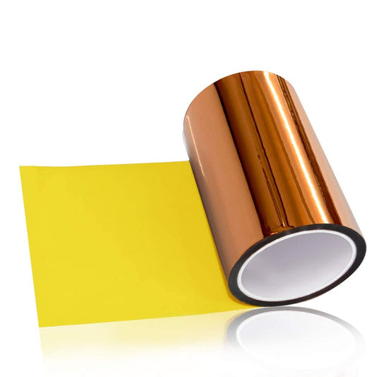 MYJOR Heat Tape, High Kapton Tape, Used to Protect CPU and 3D Printer Work Surface, PCB Circuit Board Professionals (4" x 108ft-1)