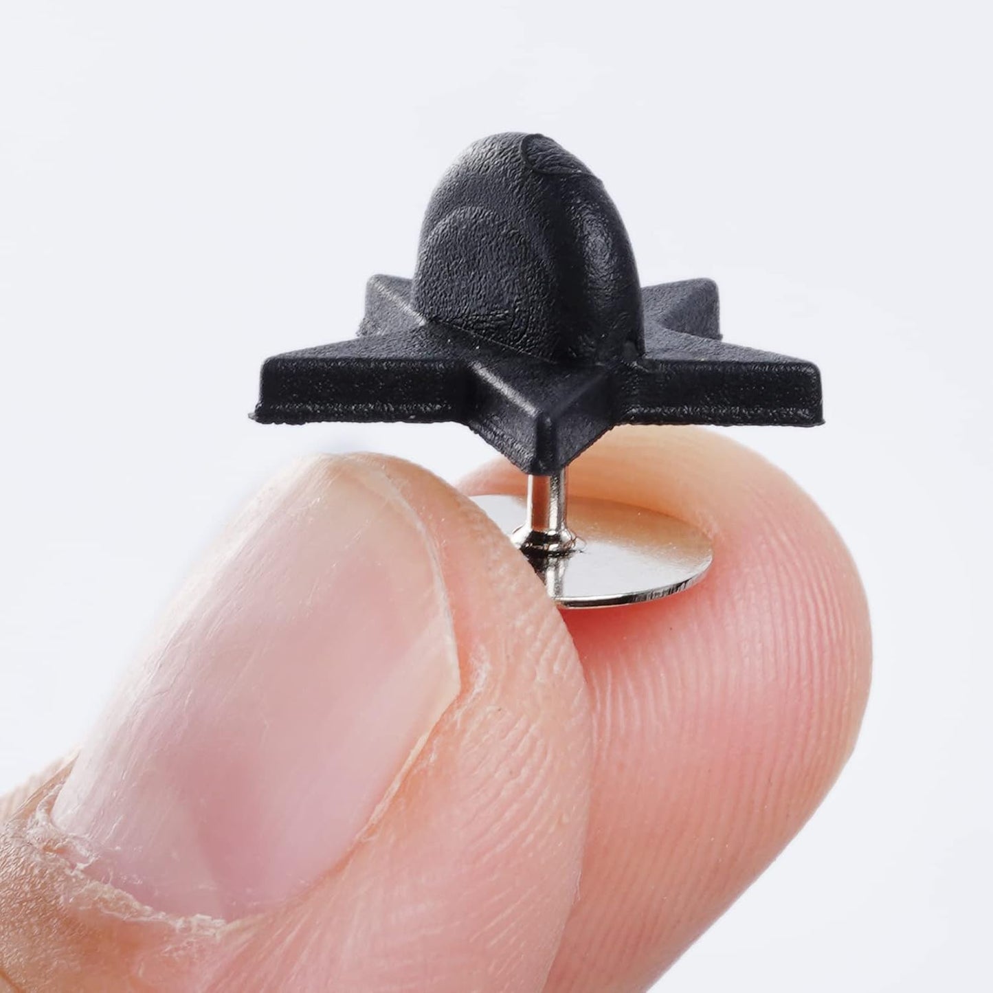 200pcs Black Rubber Pin Backs with 200pcs Blank Pins Star Shape Butterfly Clutch Tie Tacks Backings Pin Holder Keepers for Lapel Pins DIY Accessory