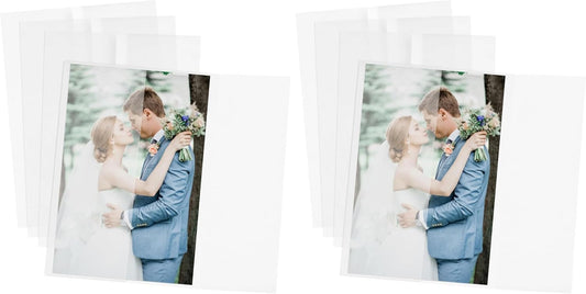 Vellum Paper 5x7 Pre-Folded - Goefun 120 Sheets Vellum Jackets for 5x7 Invitations 115GSM Translucent Paper for Invitations Wraps, Greeting Cards, Envelope Liners, Wedding, Baby Shower (Pack of 2)