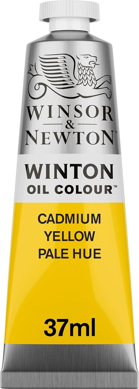 Winsor & Newton Winton Oil Color, 37ml (1.25-oz) Tube, Cadmium Yellow Pale Hue