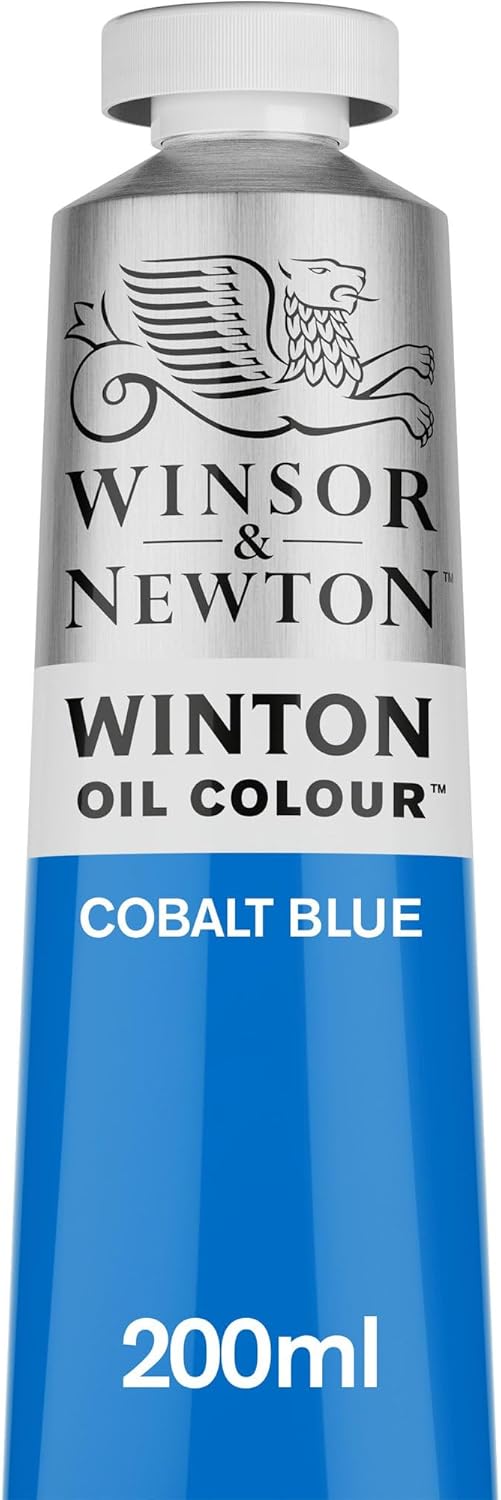 Winsor & Newton Winton Oil Color, 200ml (6.75-oz) Tube, Cobalt Blue