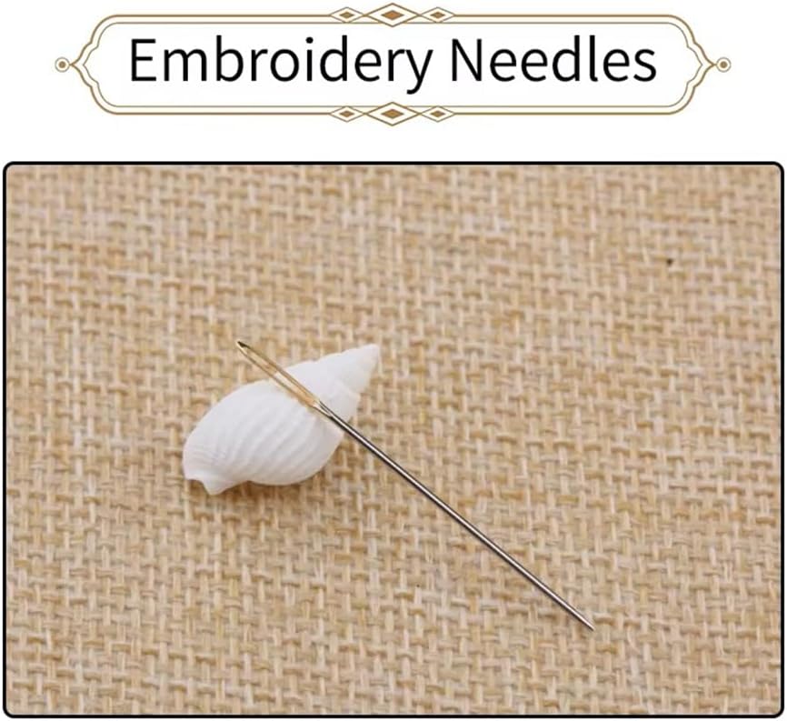 Threadhaven Cross-Stitch Kit 14CT Aida Counted Embroidery Complete Set with Fabric, Threads, Needles & Chart-Premium Beautiful Girls Design for Adults & Beginners- Little Princess 13.8''×16.5''