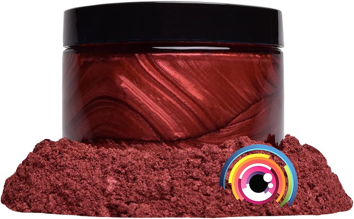 Eye Candy Premium Mica Powder Pigments | Multipurpose DIY Arts and Crafts Additive | Acrylic, Woodworking, Bath Bombs, Resin, Epoxy, Soap, Fishing Lures (Rusty)