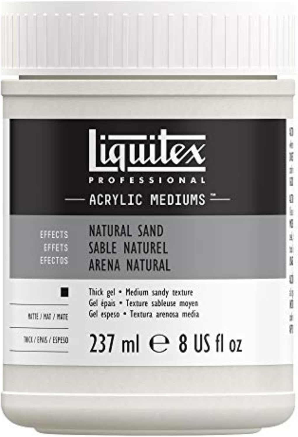 Liquitex Professional Effects Medium , 237ml (8-oz), Natural Sand