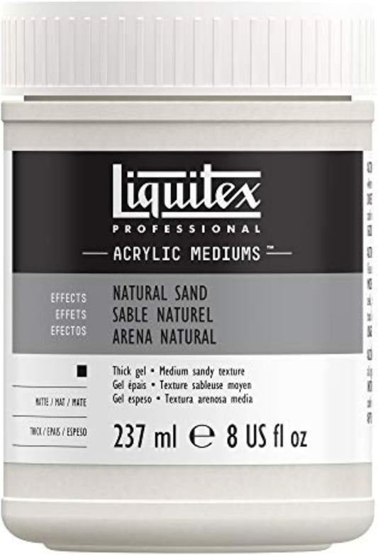 Liquitex Professional Effects Medium , 237ml (8-oz), Natural Sand