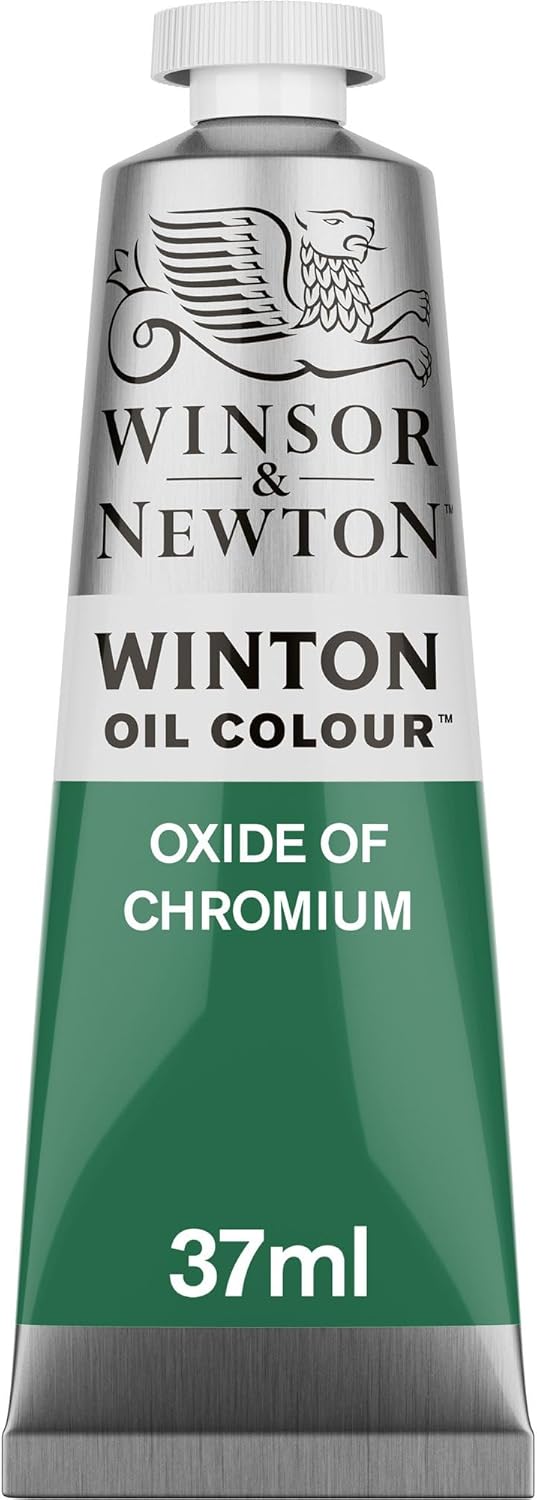 Winsor & Newton Winton Oil Color, 37ml (1.25-oz) Tube, Oxide Of Chromium