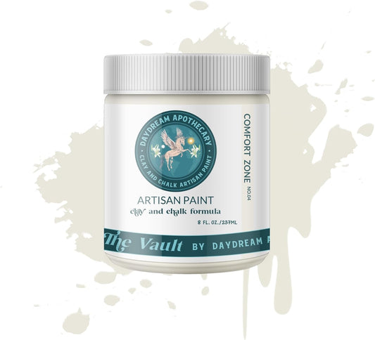 Daydream Apothecary Premium Chalk Style Paint for Furniture, Home Décor, Wood, DIY Interior Projects, Quick Dry, No Prep or Prime Needed, Matte Beige - 8oz