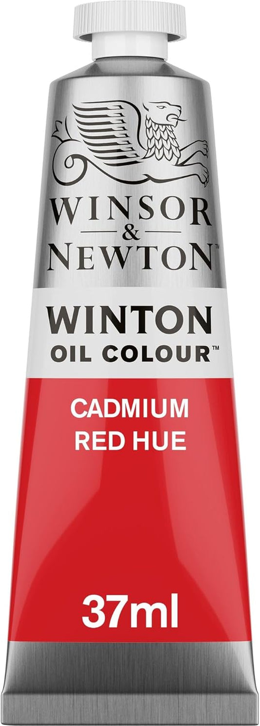 Winsor & Newton Winton Oil Color, 37ml (1.25-oz) Tube, Cadmium Red Hue