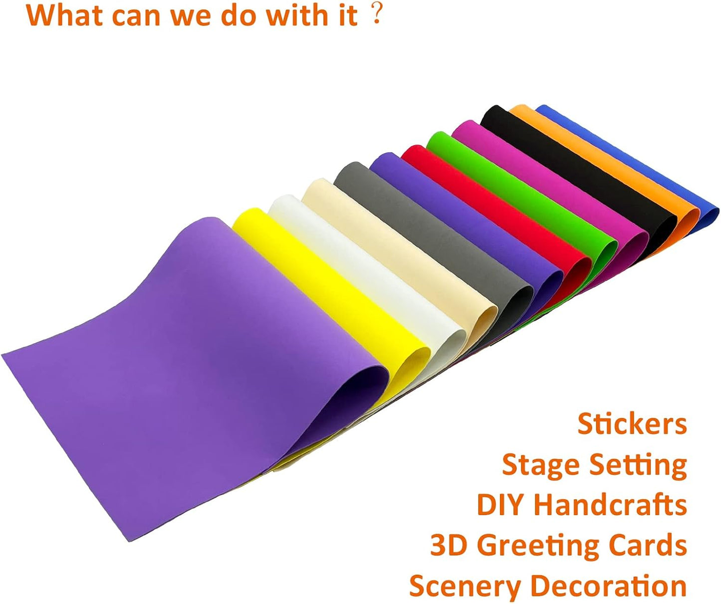 20 PCS EVA Foam Sheets DIY Handcraft Materials 1mm Thick 15.7 x 11.8 Inches Blue EVA Foam Papers for Arts and Crafts (Blue)