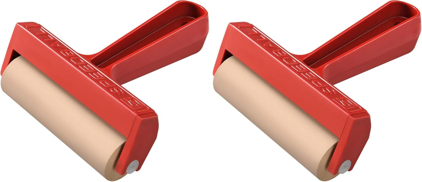 Speedball Art Products Company 004117 004117 Soft Rubber Brayer (Pack of 2)