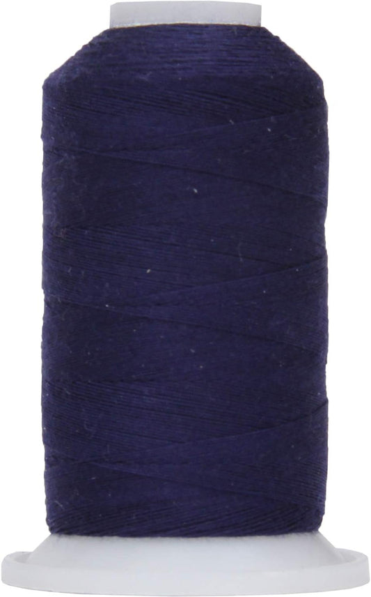 Threadart Polyester All-Purpose Sewing Thread - 600m - 50S/3 - Medium Navy