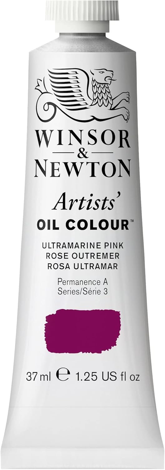 Winsor & Newton Artists' Oil Color, 37ml (1.25 oz) Tube, Ultramarine Pink