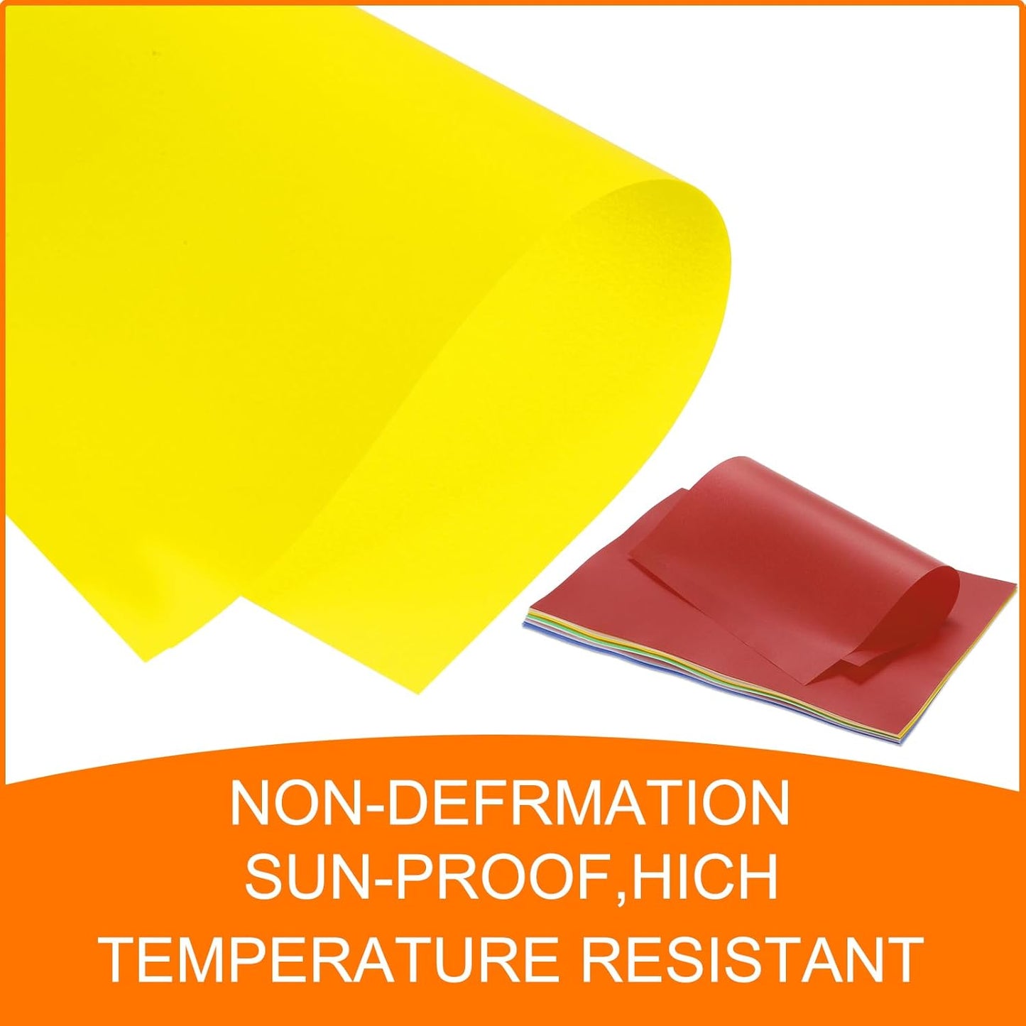 MECCANIXITY Colored Vellum Paper, 40 Sheet Lemon Yellow Transparency 8.5 x 11 Printable Vellum Paper, Translucent Vellum Sheets for Printing Wedding Invitations Ink Jet Laser Printer