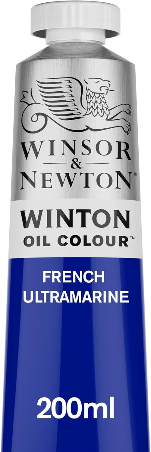 Winsor & Newton Winton Oil Color, 200ml (6.75-oz) Tube, French Ultramarine