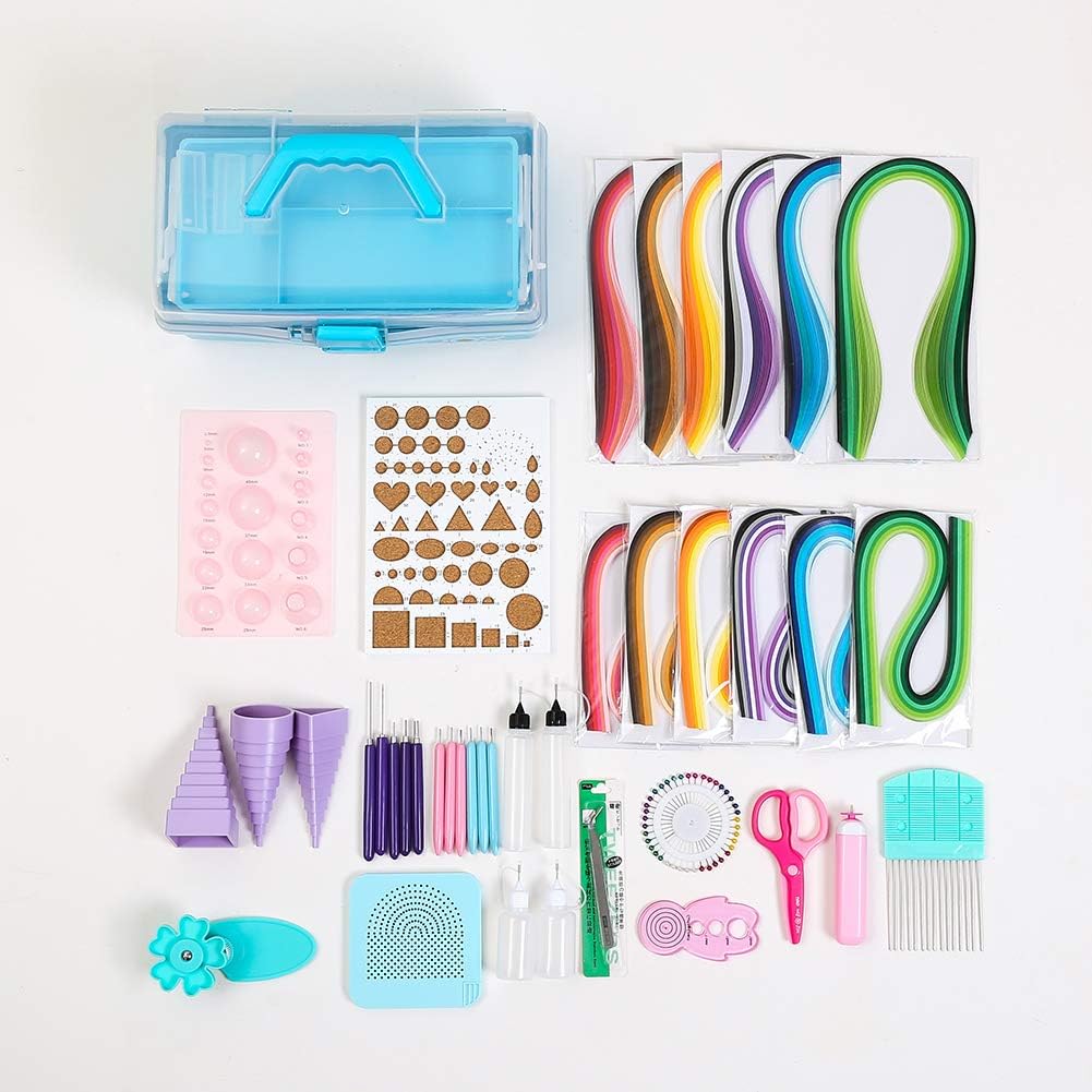 Quilling Kits - Quilling Tools and Supplies,Paper Crimper,Quilling Paper