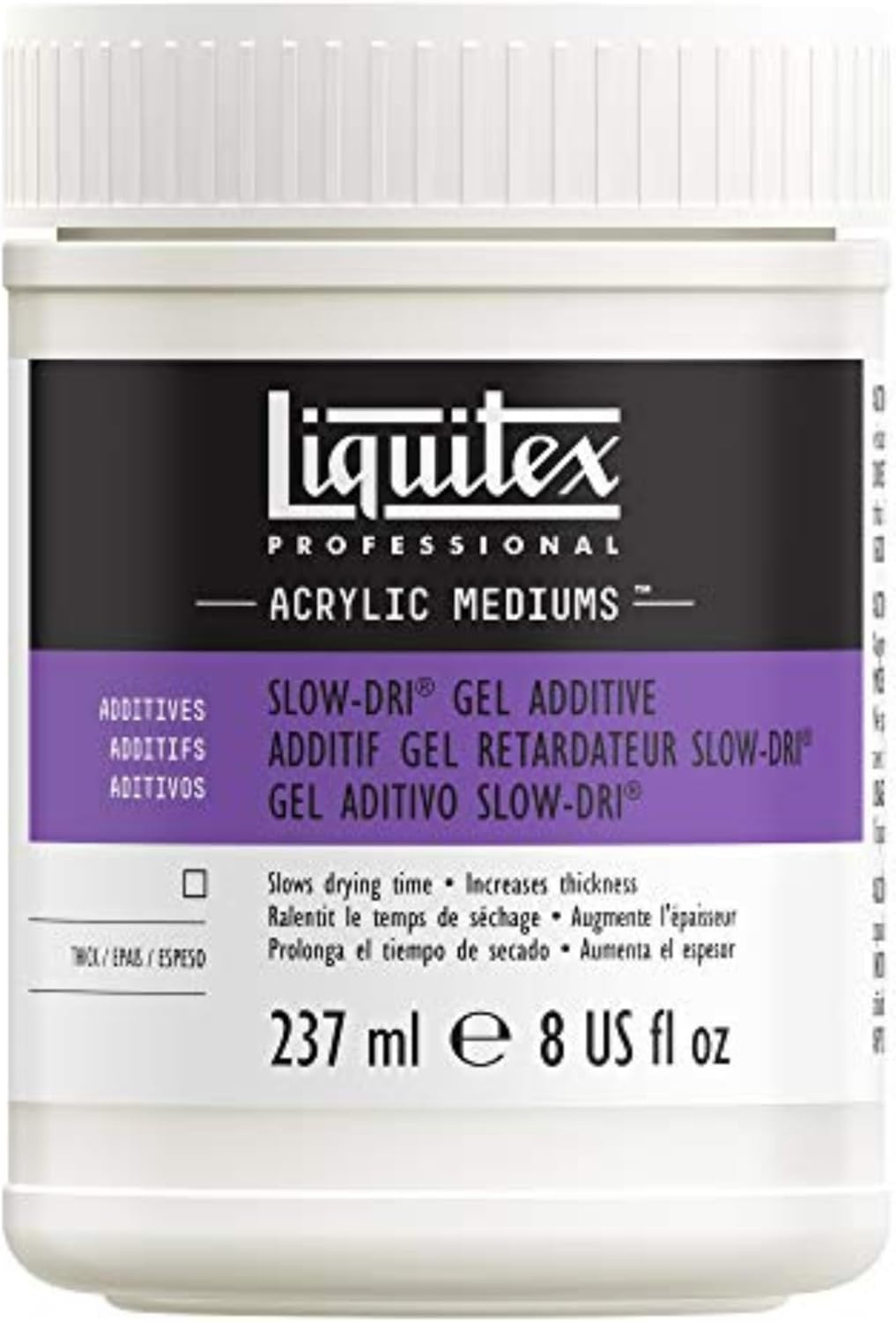Liquitex Professional Effects Medium, 237ml (8-oz), Slow-Dri Gel Retarder