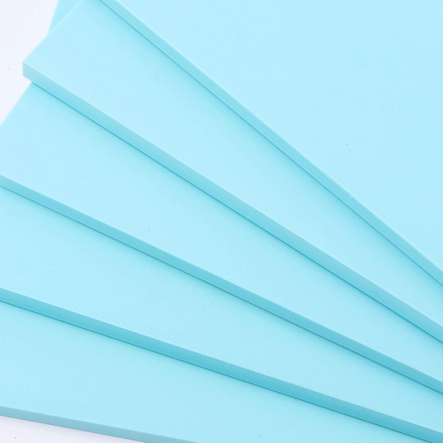 ZOENHOU 20 PCS 4 x 6 Inch Blue Rubber Stamp Carving Blocks, Creative Soft Linoleum Block Stamp for Making Stamps Engraving Crafts Supplies