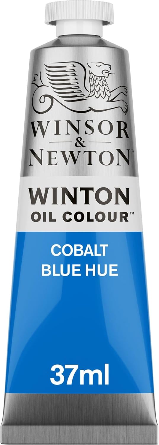 Winsor & Newton Winton Oil Color, 37ml (1.25-oz) Tube, Cobalt Blue Hue