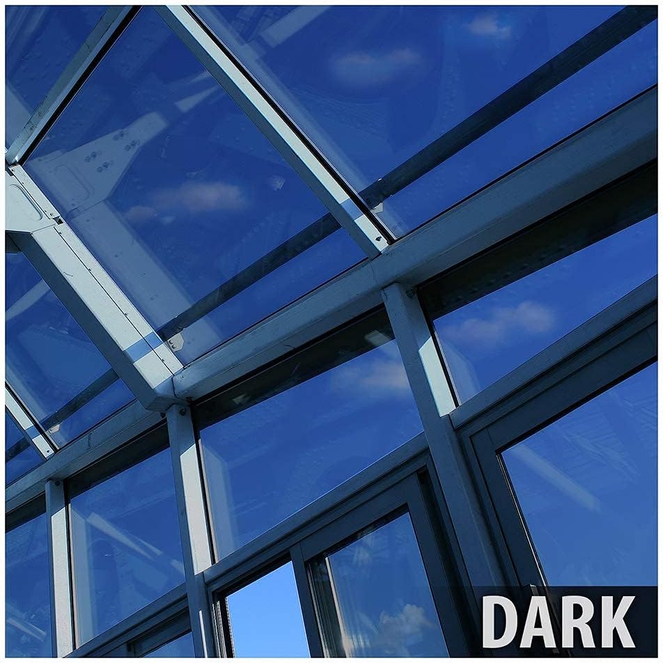 BDF EXNA20 Exterior Window Film Daytime Privacy and Heat Control Natural Black 20 (Dark) - 48in X 14ft