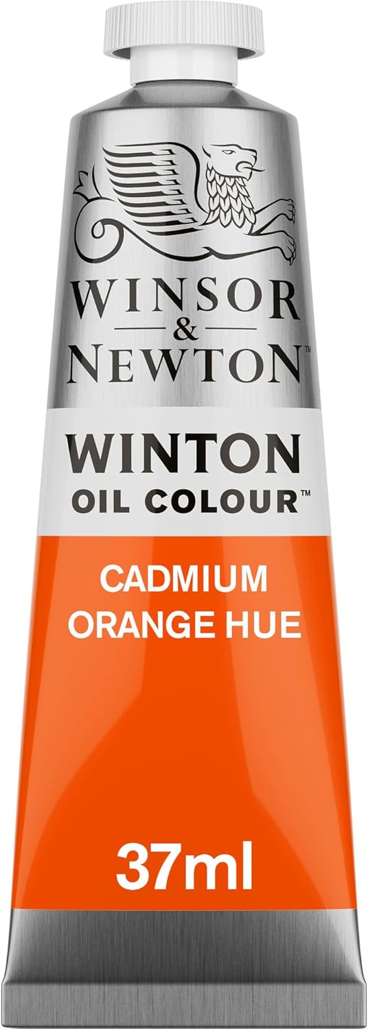 Winsor & Newton Winton Oil Color, 37ml (1.25-oz) Tube, Cadmium Orange Hue