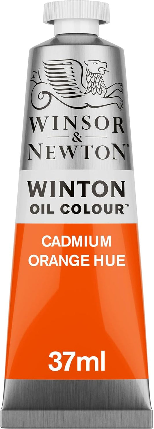 Winsor & Newton Winton Oil Color, 37ml (1.25-oz) Tube, Cadmium Orange Hue