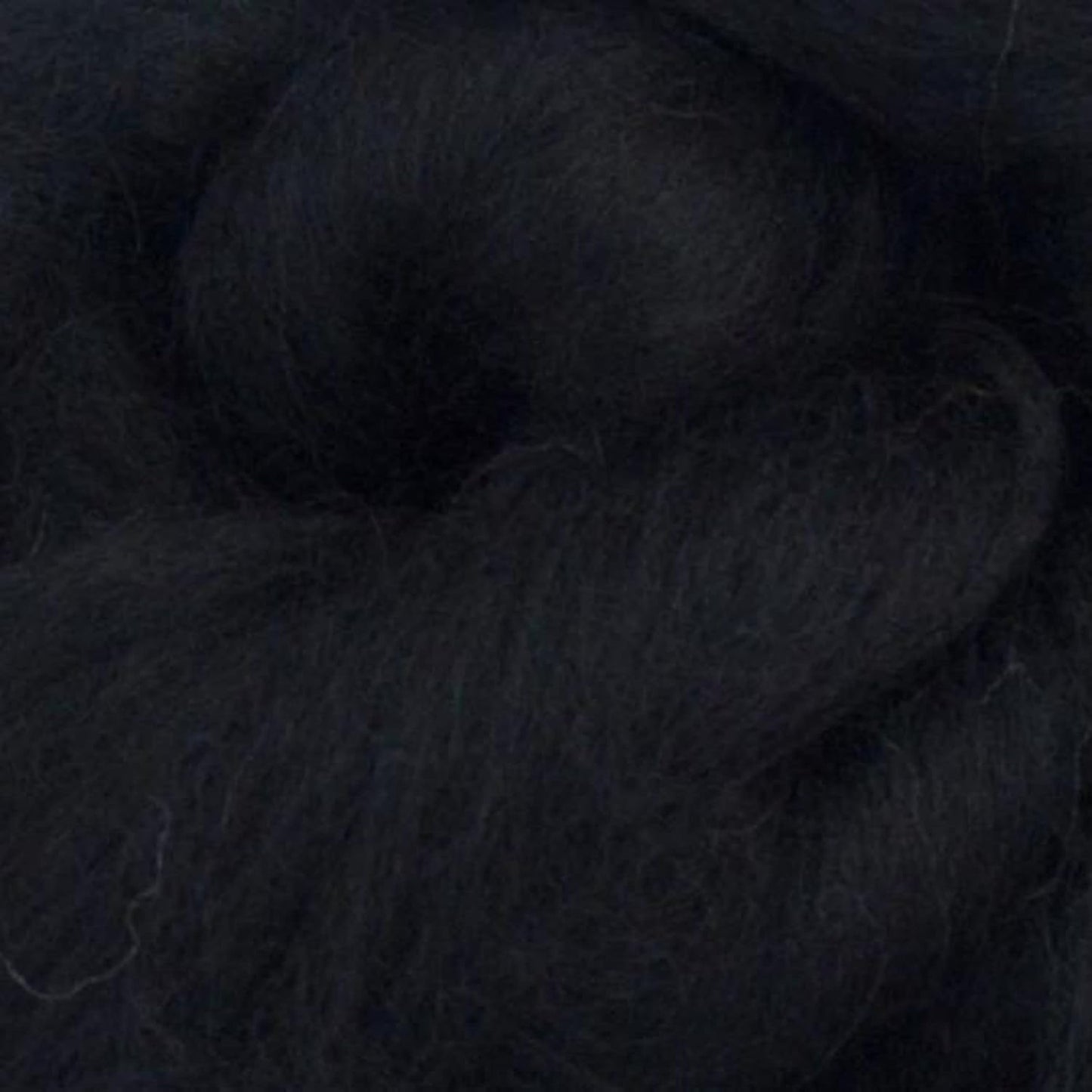 Revolution Fibers Merino Wool Roving | Premium Combed Wool Top | 22 Micron, Perfect for Felting Projects, Spinning, Wall Hangings and Tapestry (Raven)