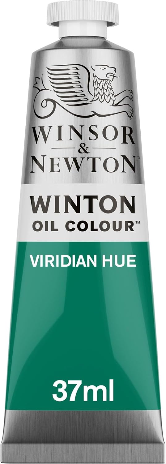 Winsor & Newton Winton Oil Color, 37ml (1.25-oz) Tube, Viridian Hue