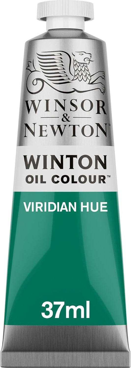 Winsor & Newton Winton Oil Color, 37ml (1.25-oz) Tube, Viridian Hue