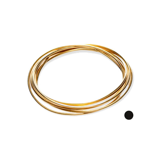 8 Gauge, Jeweler's Brass Wire, Red Brass, Round, Dead Soft, CDA #230 Alloy Jewelry Grade Made in USA - 5FT by CRAFT WIRE