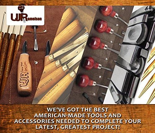 UJ Ramelson Agate Bezel Burnisher for Stone Setting, Jewelry Making, Metal Clay Burnishing and Polishing, Gold and Silver Leaf, Bookbinding Tools, Set of 10, Includes Leather Tool Roll