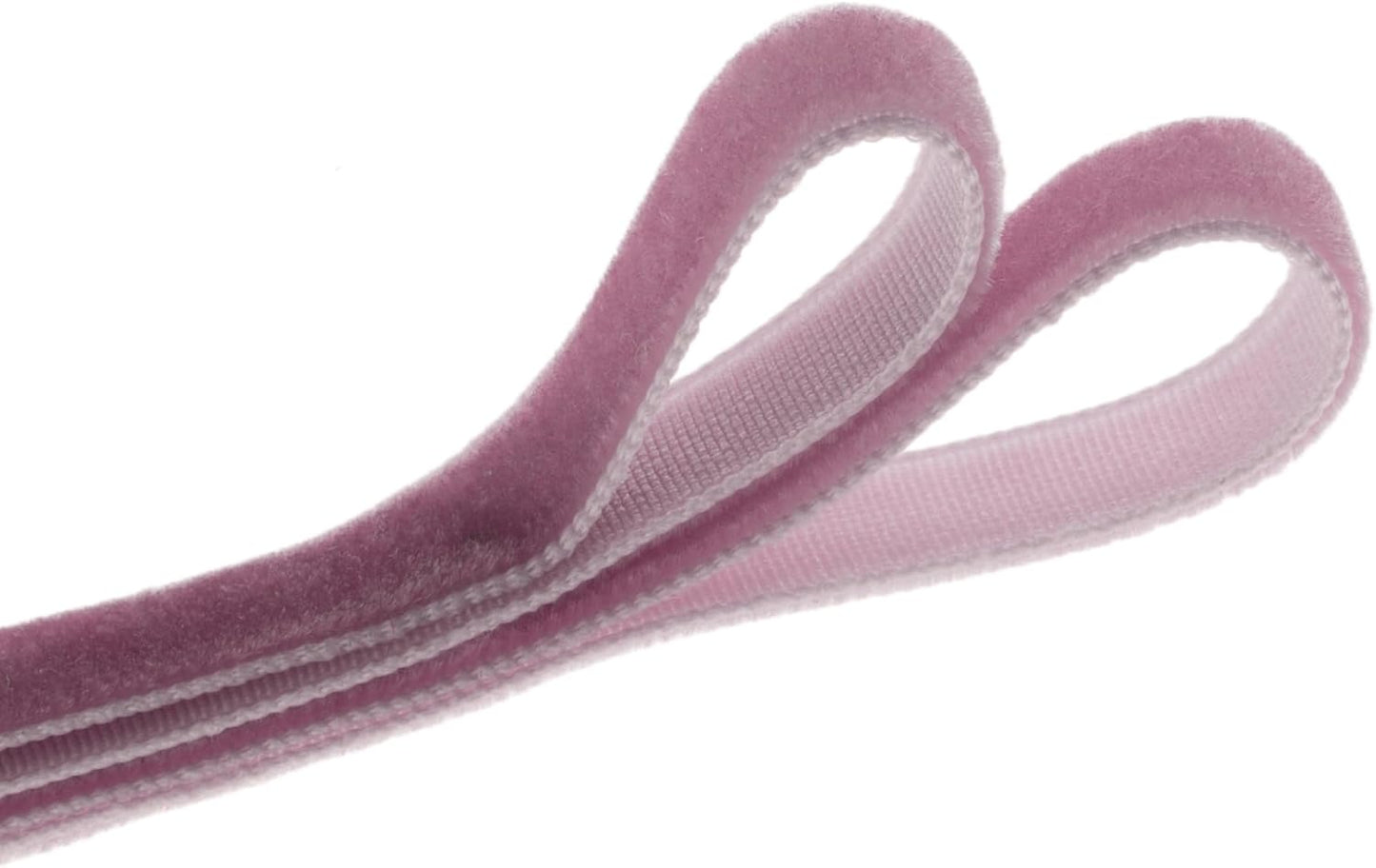 Vintage Lavender Velvet Ribbon Lilac Christmas Ribbon for Gift Wrapping Crafts Christmas Tree Ornaments Garland Decorations, 5/8 Inch X 25Yd