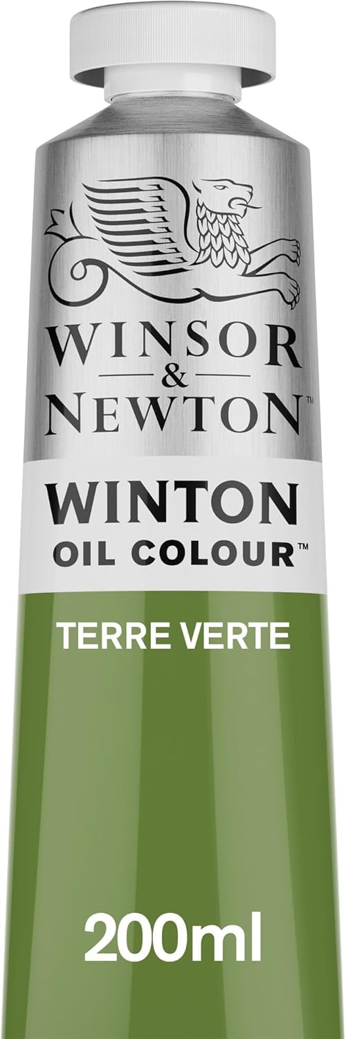 Winsor & Newton Winton Oil Color, 200ml (6.75-oz) Tube, Terre Verte