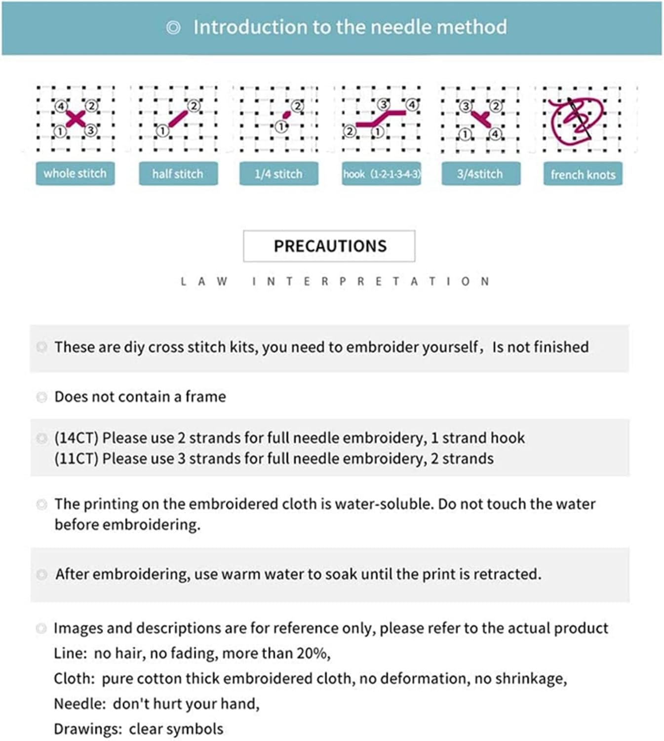 Disnesart Cross Stitch Stamped Full Embroidery Kits DIY 11CT Cotton Thread Printed DIY Needlepoint Kits Craft Needlework Set Cross-Stitch Stamped Sets-Rainbow Castle Hot Air Balloon 16x20 inch