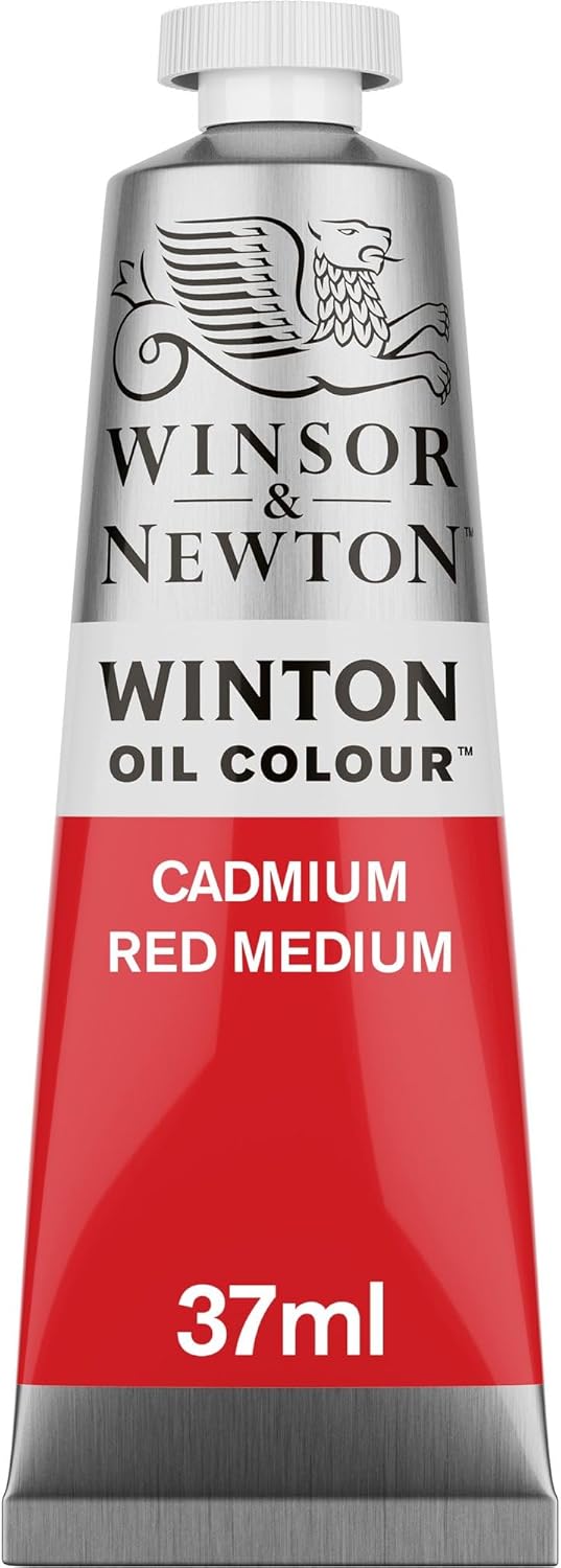 Winsor & Newton Winton Oil Color, 37ml (1.25-oz) Tube, Cadmium Red Medium