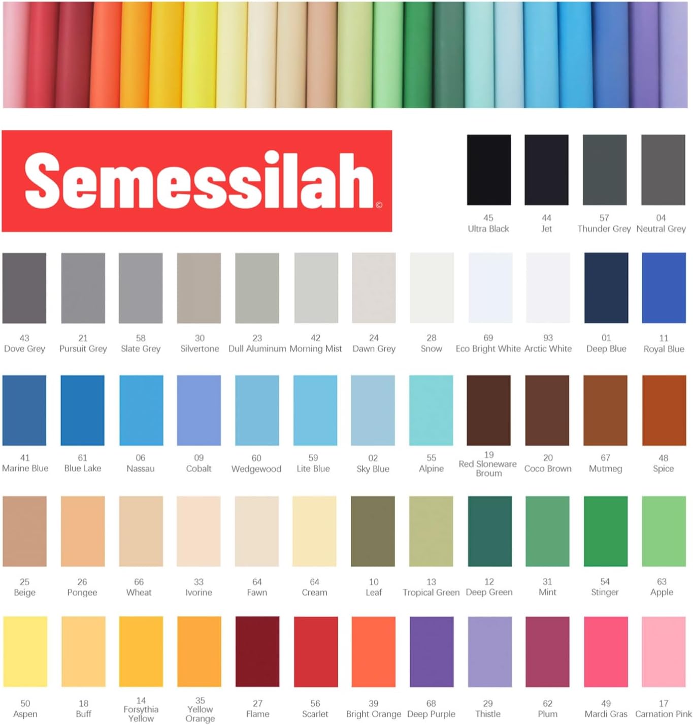 Seamless Photography Background Paper Roll, Blue Photo Paper Backdrop for Photography, Video and Streaming (Carnation Pink, 53" x16')