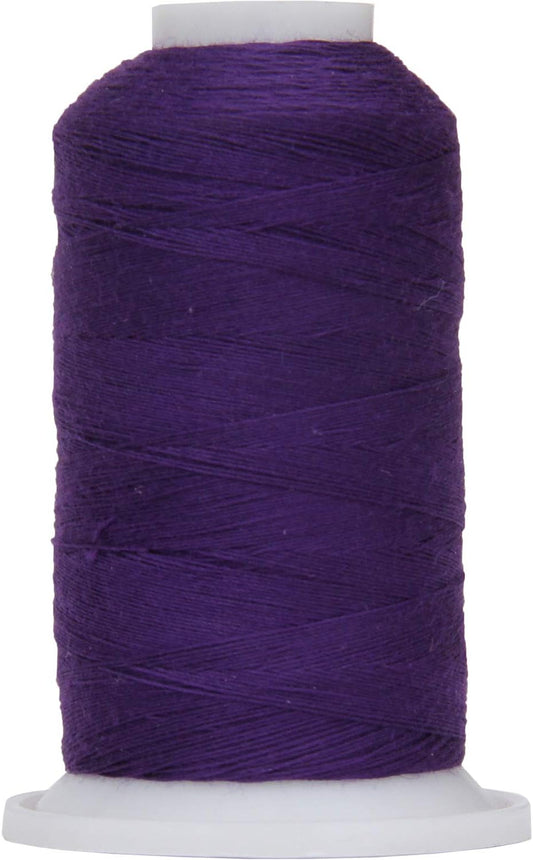 Threadart Polyester All-Purpose Sewing Thread - 600m - 50S/3 - Deep Purple