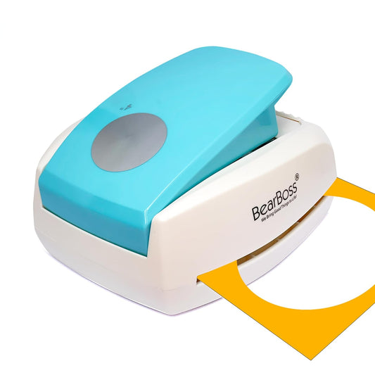 4 Inch Circle Punch, Hole Punch Shapes, Paper Punch Set for Scrapbooking Festival Paper Greeting Card DIY Albums Photos, 200 GSM Weight