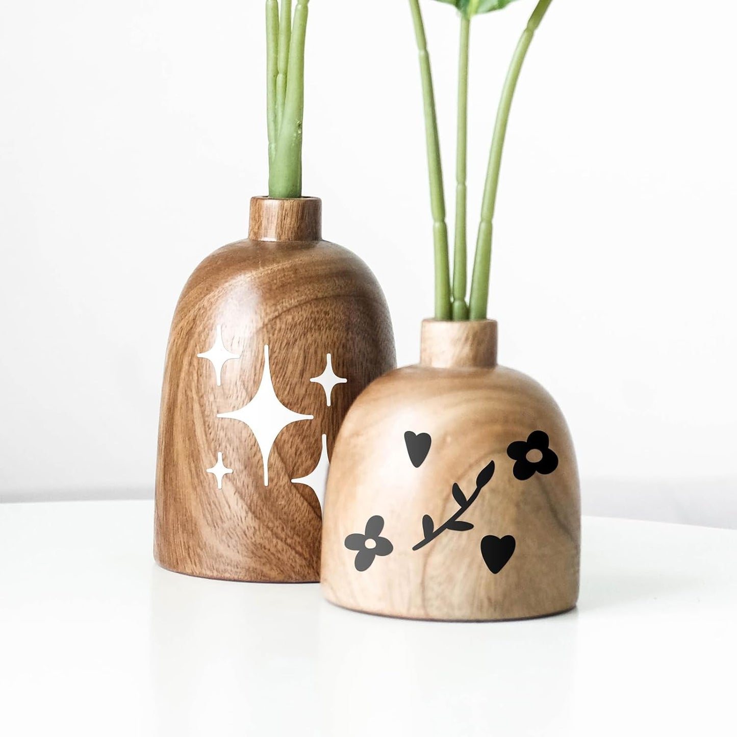 Ant Smart Adhesive Permanent Vinyl Compatible with Cricut Explore and Maker Series Without Cutting Mats, Create DIY Projects, Decals, Stickers & More (Ivory White, 13inch x 30ft)