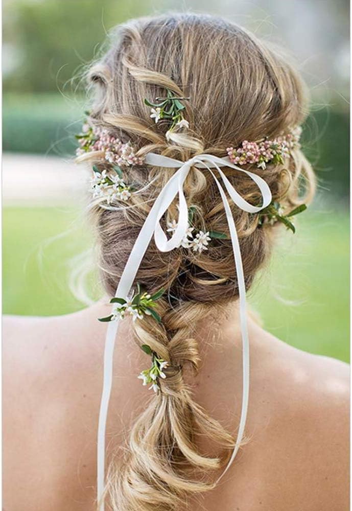 TONIFUL 3/8 Inch x 100yds White Satin Ribbon Thin Solid Fabric Ribbons Roll for Gift Wrapping Hair Balloons Party Wedding Popsicles Decoration Valentine's Day Bouquet Halloween Christmas