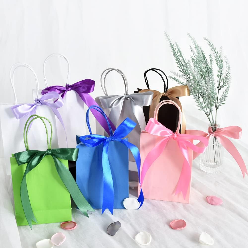 TONIFUL 1 Inch x 100yds Purple Satin Ribbon, Thin Solid Color Satin Ribbon for Gift Wrapping, Crafts, Hair Bows Making, Wedding Party Decoration, Invitation Cards, Floral Bouquets, Christmas,Halloween