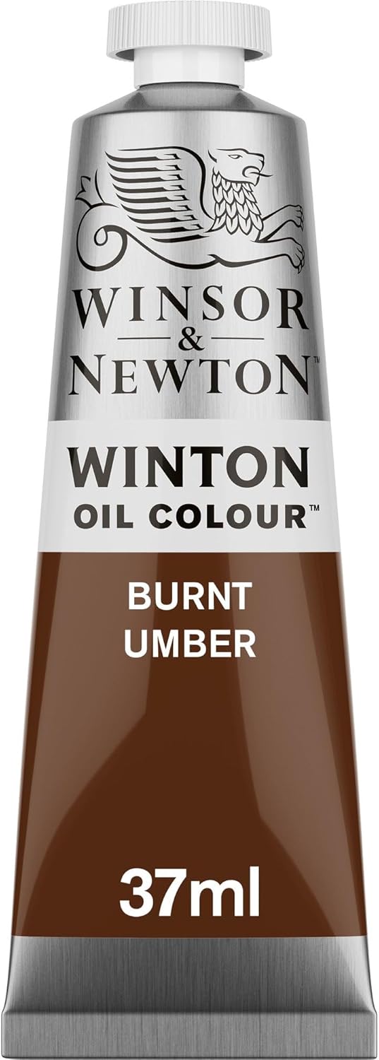 Winsor & Newton Winton Oil Color, 37ml (1.25-oz) Tube, Burnt Umber