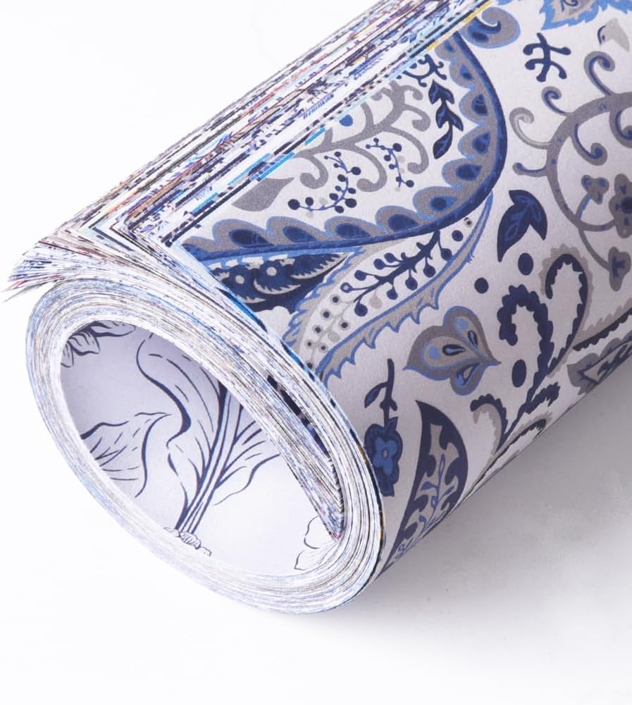 Square Origami Paper 6x6 Double Sided 50 Sheets 50 Colors 70GSM Origami Kit Japanese Chiyo Easy Fold Arts Crafts DIY Handwork Beginner Baroque