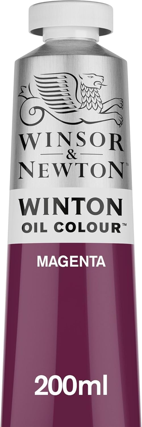 Winsor & Newton Winton Oil Color, 200ml (6.75-oz) Tube, Magenta