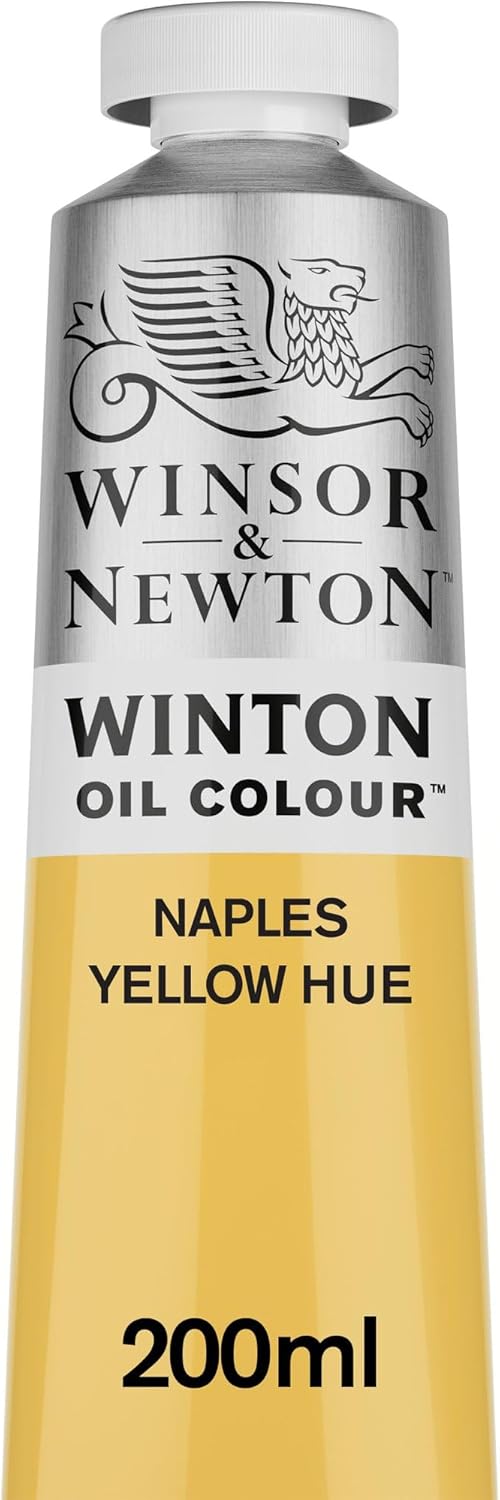 Winsor & Newton Winton Oil Color, 200ml (6.75-oz) Tube, Naples Yellow Hue
