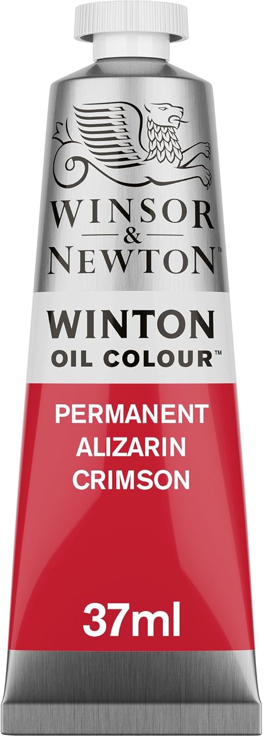 Winsor & Newton Winton Oil Color, 37ml (1.25-oz) Tube, Permanent Alizarin Crimson