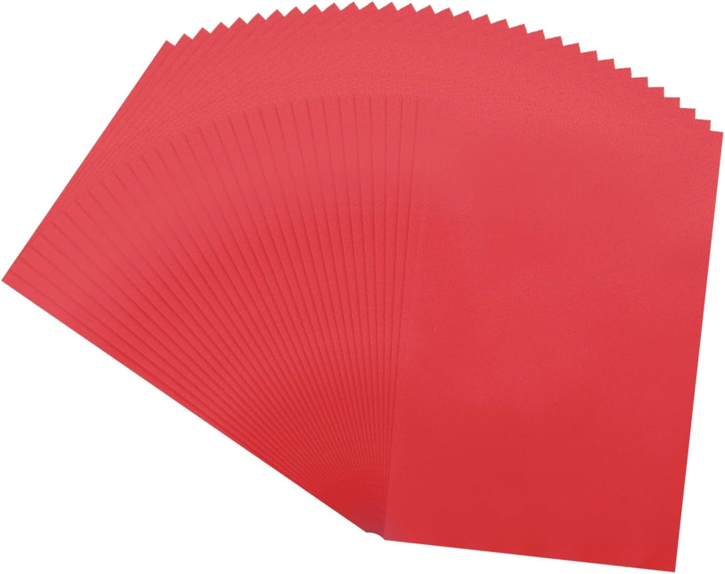 MECCANIXITY 100 Sheet Colored Vellum Paper 4" x 6", 100gsm Translucent Printable Vellum Sheets for Printing Wedding Invitations Inkjet Laser Printer, Red